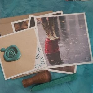 Thank You Cards and Seal with Wax
